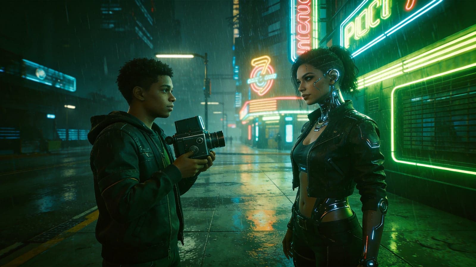 Netflix показал первую встречу героев Cyberpunk: Edgerunners 2
