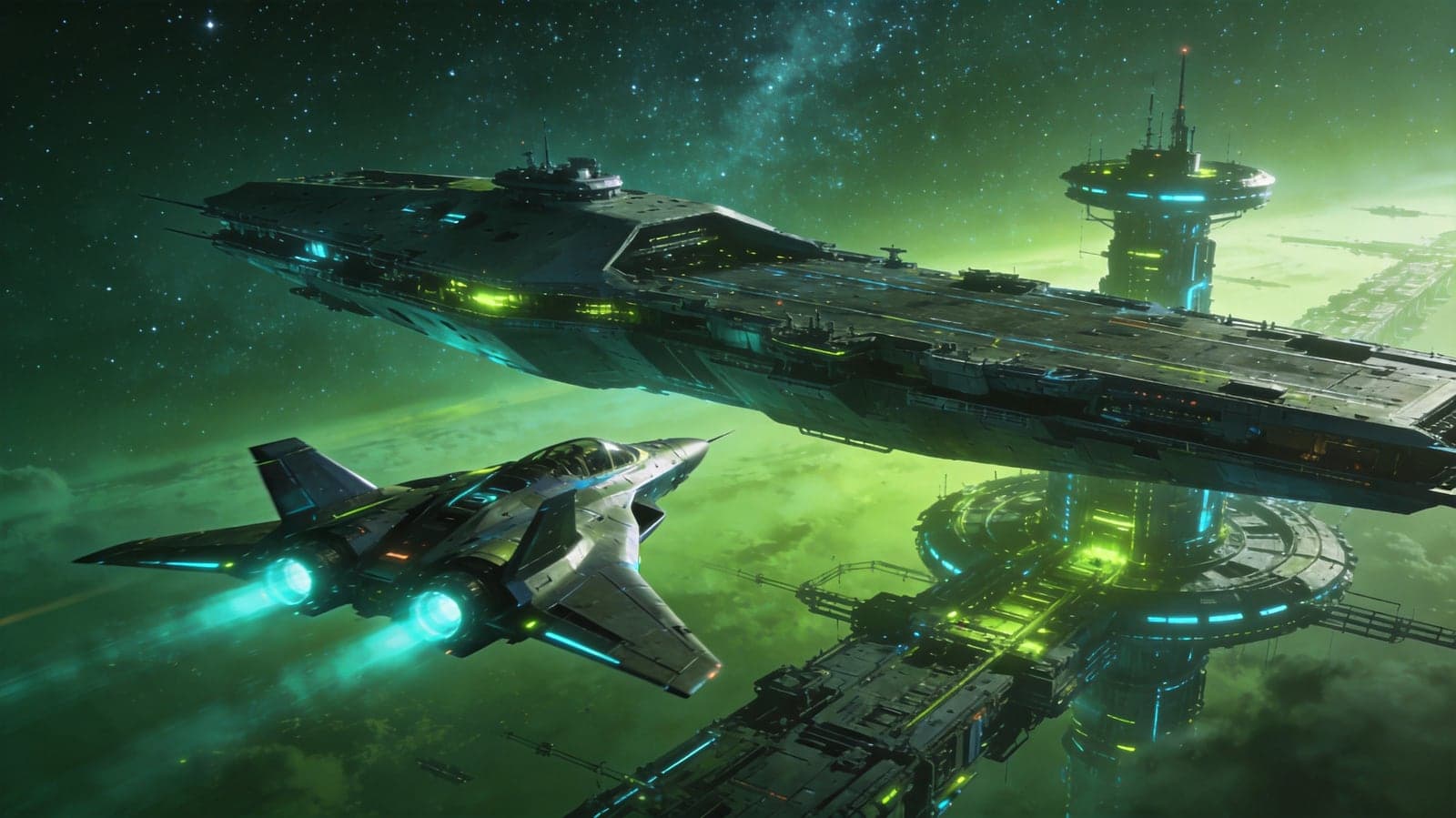 Squadron 42 завела страницу в Steam и показала новый кинематографический ролик